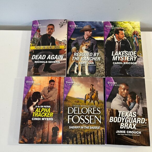 Lot of 22 "Harlequin Intrique" Paperback Romance Novels - Excellent condition! - Picture 4 of 7